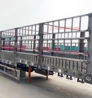 Fence Trailer 40 Feet Bulk Cargo Transport Fence Semi Trailer