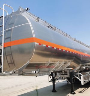Aluminium Tank 45000 Liters Aluminum Alloy Fuel Oil Tank Semi Trailer